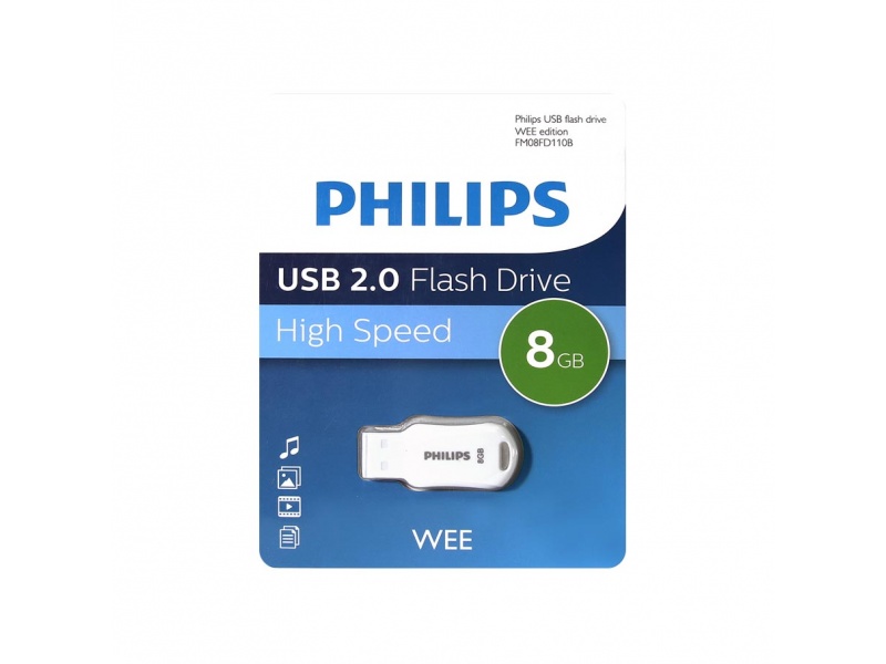 Pendrive Philips Wee 8GB 2.0