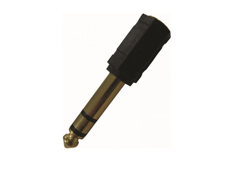 Adaptador de Audio Jack 3.5mm (spica) stereo a Plug 1/4 Stereo MIYAKO USA