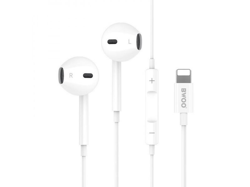 Auricular Intrauditivo Manos Libres con Conector Lighting Bwoo BWOO