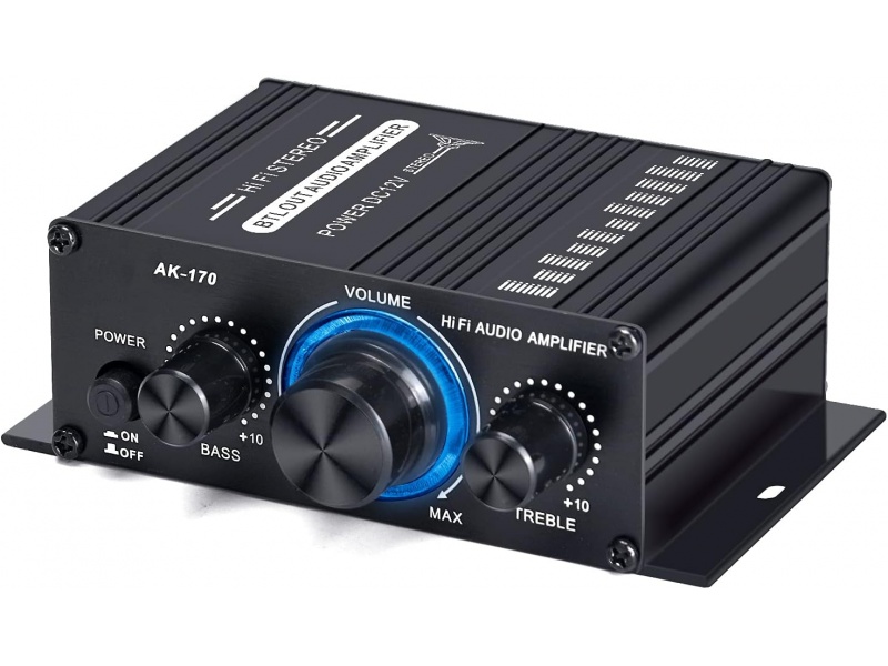 Amplificador 12VOLT con Entrada Rca