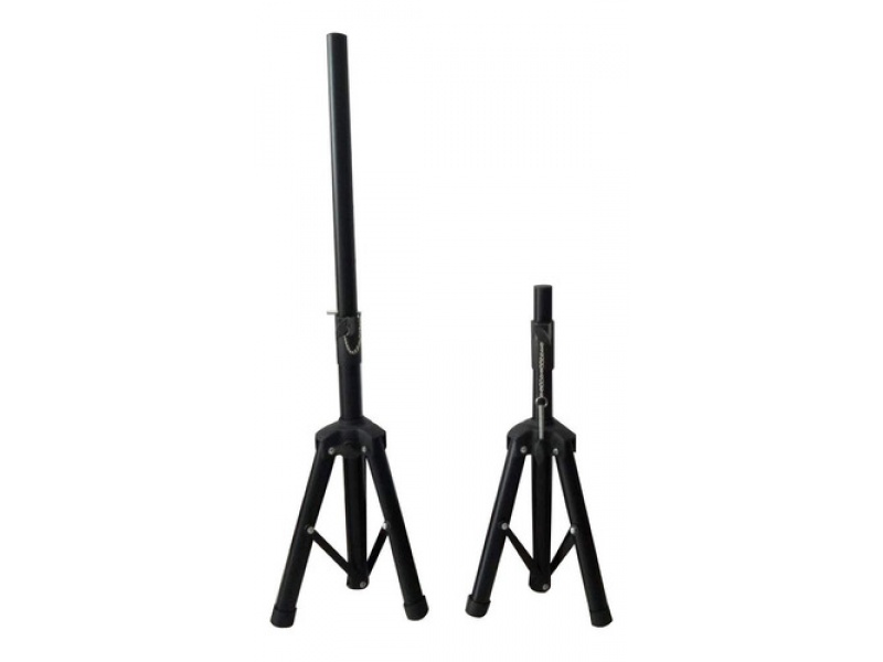 SOPORTE TRIPODE P/PARLANTE COLOR NEGRO PATA CORTA MIYAKO USA