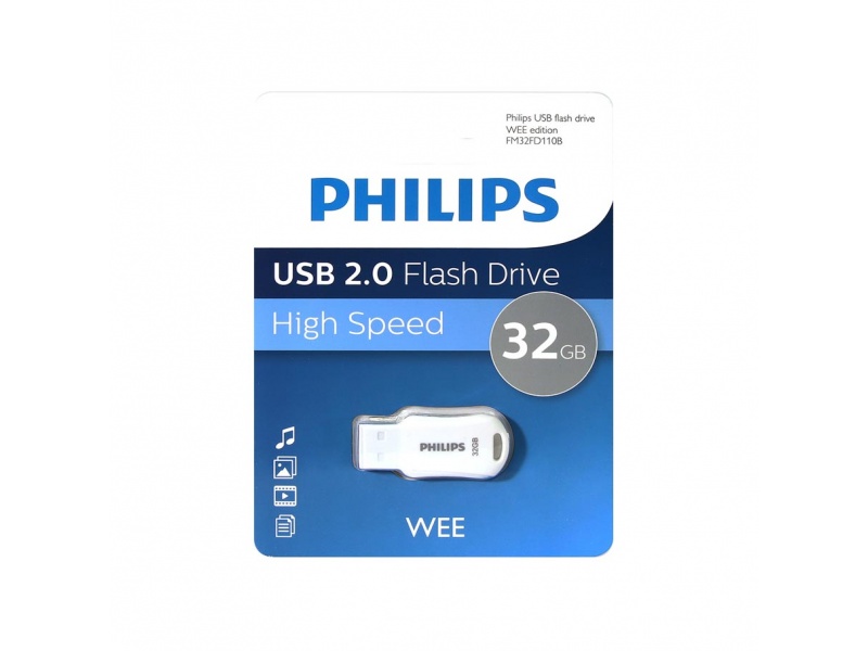 Pendrive Philips Wee 32GB 2.0 PHILIPS