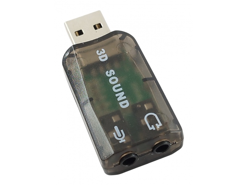 Tarjeta de sonido USB