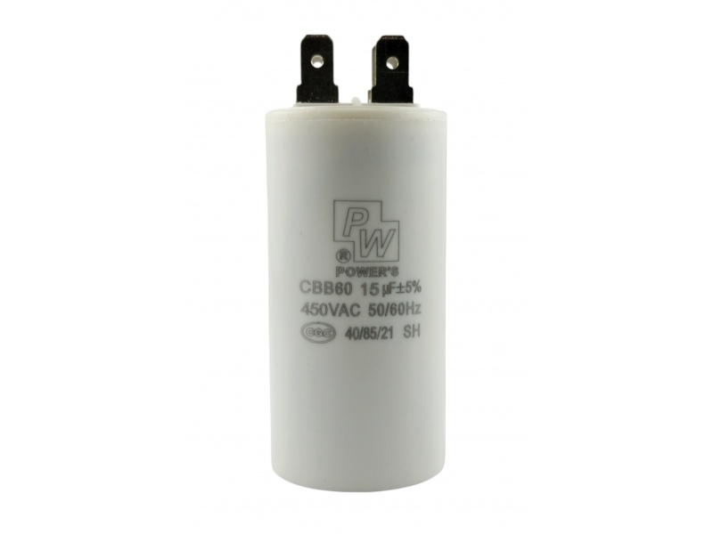 Capacitor de Marcha 15MF 450VAC